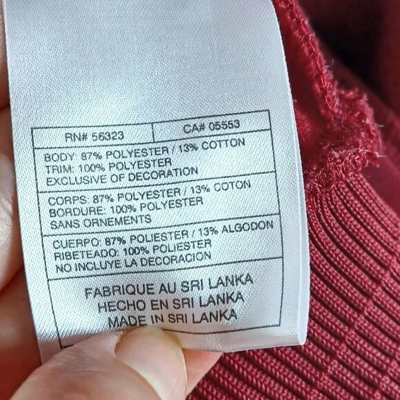 Nike Soccer Track Jacket Men's XL Maroon White Piping | North Team Warm-Up Zip - Picture 8 of 13